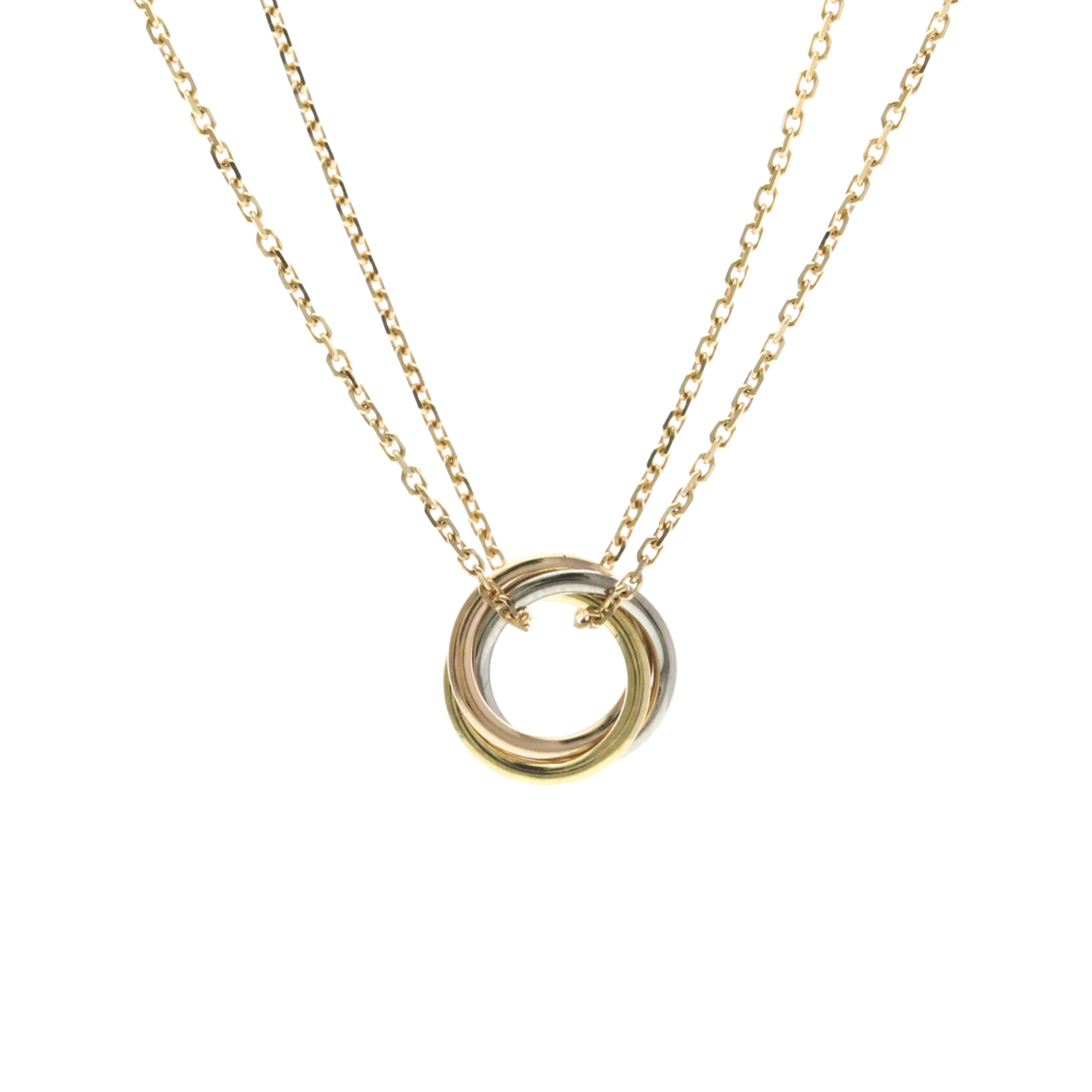 Cartier 18k Gold Trinity Necklace